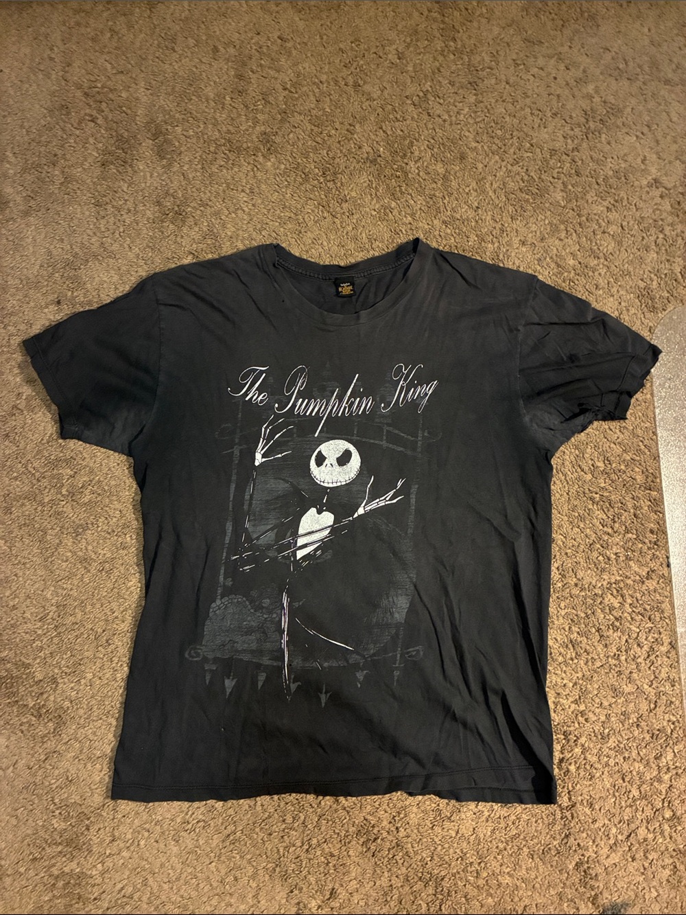 The Pumpkin King Graphic Tee - Black